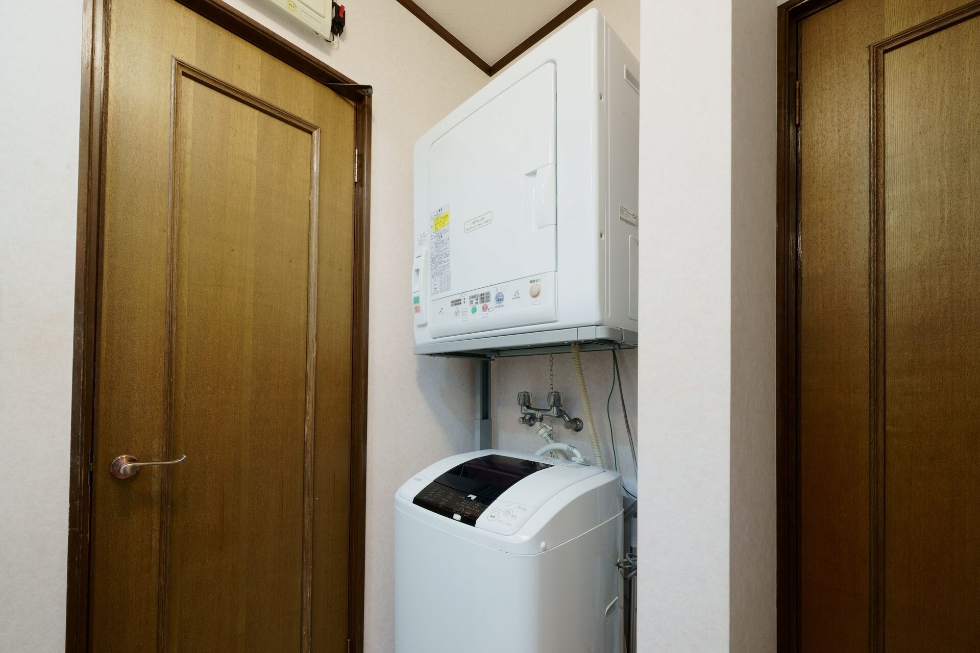 Washer and dryer